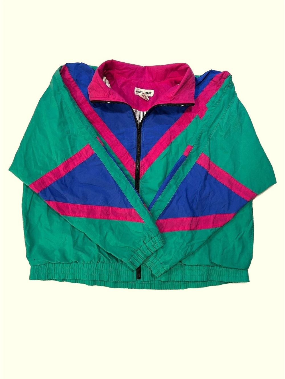 80s Windbreaker Jacket - Alfred Dunner